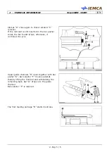 Preview for 21 page of IEMCA BOSS 338 HD Manual For Use And Maintenance