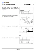 Preview for 22 page of IEMCA BOSS 338 HD Manual For Use And Maintenance