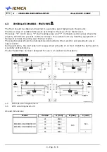 Preview for 66 page of IEMCA BOSS 338 HD Manual For Use And Maintenance