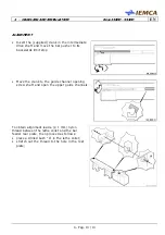 Preview for 73 page of IEMCA BOSS 338 HD Manual For Use And Maintenance