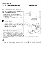 Preview for 76 page of IEMCA BOSS 338 HD Manual For Use And Maintenance