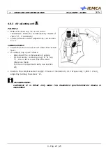 Preview for 83 page of IEMCA BOSS 338 HD Manual For Use And Maintenance