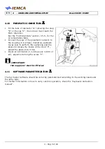 Preview for 92 page of IEMCA BOSS 338 HD Manual For Use And Maintenance