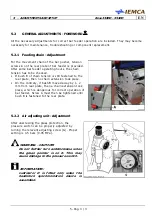 Preview for 95 page of IEMCA BOSS 338 HD Manual For Use And Maintenance