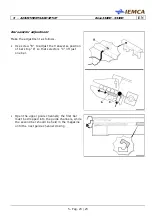 Preview for 115 page of IEMCA BOSS 338 HD Manual For Use And Maintenance