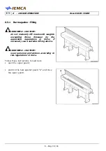 Preview for 136 page of IEMCA BOSS 338 HD Manual For Use And Maintenance