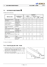 Preview for 149 page of IEMCA BOSS 338 HD Manual For Use And Maintenance