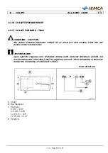 Preview for 199 page of IEMCA BOSS 338 HD Manual For Use And Maintenance