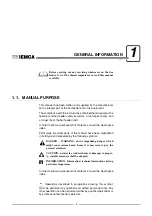 Preview for 5 page of IEMCA BOSS 542 CNC Manual For Use And Maintenance