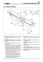 Preview for 12 page of IEMCA BOSS 542 CNC Manual For Use And Maintenance