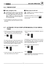 Preview for 80 page of IEMCA BOSS 542 CNC Manual For Use And Maintenance