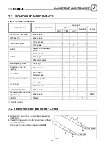 Preview for 84 page of IEMCA BOSS 542 CNC Manual For Use And Maintenance