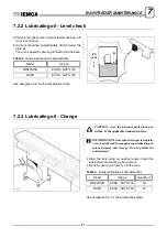 Preview for 85 page of IEMCA BOSS 542 CNC Manual For Use And Maintenance