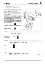 Preview for 97 page of IEMCA BOSS 542 CNC Manual For Use And Maintenance