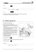 Preview for 98 page of IEMCA BOSS 542 CNC Manual For Use And Maintenance