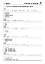 Preview for 142 page of IEMCA BOSS 542 CNC Manual For Use And Maintenance