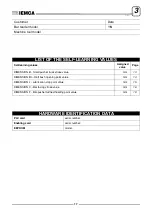 Preview for 164 page of IEMCA BOSS 542 CNC Manual For Use And Maintenance