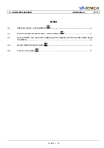 Предварительный просмотр 134 страницы IEMCA BOSS 552 - IC Manual For Use And Maintenance