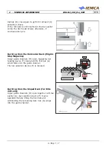 Предварительный просмотр 23 страницы IEMCA Elite Evo 112 Manual For Use And Maintenance