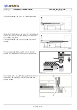 Предварительный просмотр 24 страницы IEMCA Elite Evo 112 Manual For Use And Maintenance