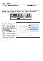 Предварительный просмотр 30 страницы IEMCA Elite Evo 112 Manual For Use And Maintenance