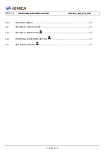 Предварительный просмотр 62 страницы IEMCA Elite Evo 112 Manual For Use And Maintenance