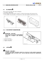 Предварительный просмотр 63 страницы IEMCA Elite Evo 112 Manual For Use And Maintenance