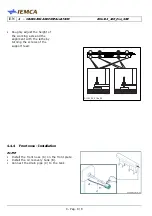 Предварительный просмотр 68 страницы IEMCA Elite Evo 112 Manual For Use And Maintenance