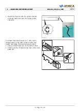 Предварительный просмотр 73 страницы IEMCA Elite Evo 112 Manual For Use And Maintenance