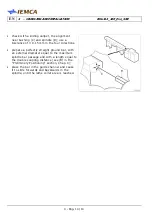 Предварительный просмотр 74 страницы IEMCA Elite Evo 112 Manual For Use And Maintenance