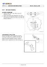 Предварительный просмотр 76 страницы IEMCA Elite Evo 112 Manual For Use And Maintenance