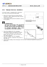 Предварительный просмотр 78 страницы IEMCA Elite Evo 112 Manual For Use And Maintenance