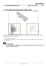 Предварительный просмотр 91 страницы IEMCA Elite Evo 112 Manual For Use And Maintenance