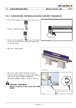 Предварительный просмотр 99 страницы IEMCA Elite Evo 112 Manual For Use And Maintenance