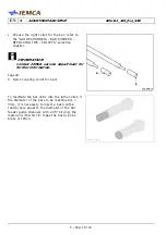 Предварительный просмотр 102 страницы IEMCA Elite Evo 112 Manual For Use And Maintenance