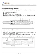 Предварительный просмотр 104 страницы IEMCA Elite Evo 112 Manual For Use And Maintenance