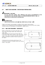 Предварительный просмотр 124 страницы IEMCA Elite Evo 112 Manual For Use And Maintenance