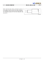 Предварительный просмотр 125 страницы IEMCA Elite Evo 112 Manual For Use And Maintenance