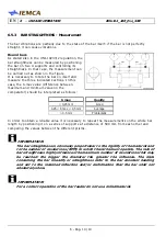 Предварительный просмотр 128 страницы IEMCA Elite Evo 112 Manual For Use And Maintenance