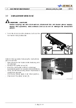 Предварительный просмотр 149 страницы IEMCA Elite Evo 112 Manual For Use And Maintenance