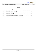 Предварительный просмотр 151 страницы IEMCA Elite Evo 112 Manual For Use And Maintenance