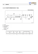 Предварительный просмотр 187 страницы IEMCA Elite Evo 112 Manual For Use And Maintenance