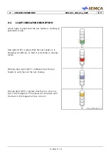 Preview for 123 page of IEMCA Elite Evo Series Manual For Use And Maintenance