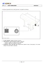 Предварительный просмотр 10 страницы IEMCA KID 80 IV Touch Instruction Manual