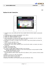 Предварительный просмотр 11 страницы IEMCA KID 80 IV Touch Instruction Manual