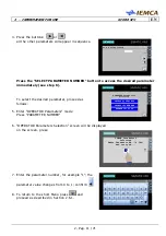 Предварительный просмотр 25 страницы IEMCA KID 80 IV Touch Instruction Manual