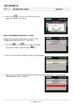 Предварительный просмотр 32 страницы IEMCA KID 80 IV Touch Instruction Manual