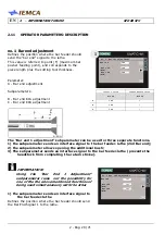 Предварительный просмотр 34 страницы IEMCA KID 80 IV Touch Instruction Manual