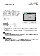 Предварительный просмотр 39 страницы IEMCA KID 80 IV Touch Instruction Manual