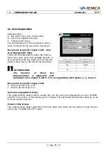 Предварительный просмотр 69 страницы IEMCA KID 80 IV Touch Instruction Manual